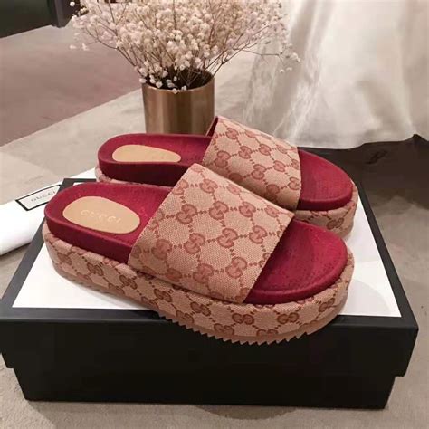 gucci slides on sale womens|gucci slides women price.